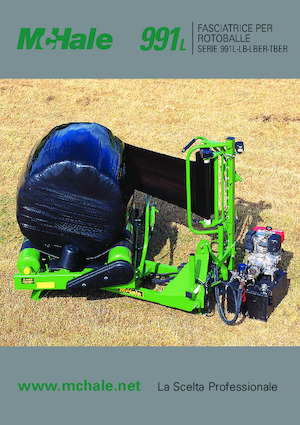 Fasciatrici per balle McHale 991 TBER