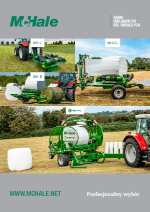 Fasciatrici per balle McHale 991 TBER
