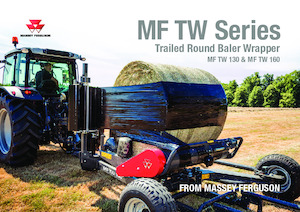 Fasciatrici per balle Massey Ferguson TW 160