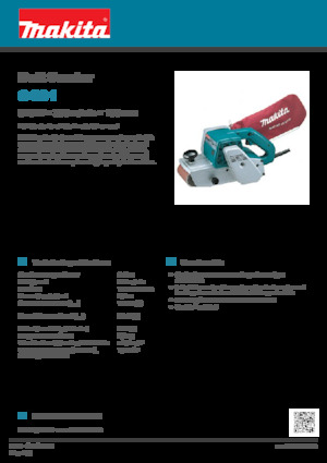 Levigatrici a nastro Makita 9401
