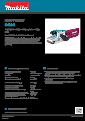 Levigatrici a nastro Makita 9404