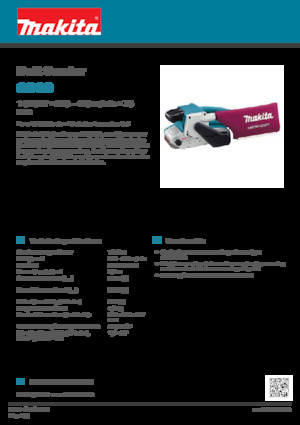 Levigatrici a nastro Makita 9903