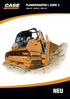 Apripista cingolati Case 1650 L WT