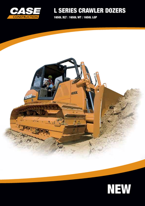 Apripista cingolati Case 1650 L WT