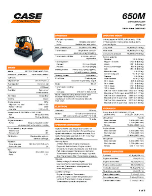 Apripista cingolati Case 650M