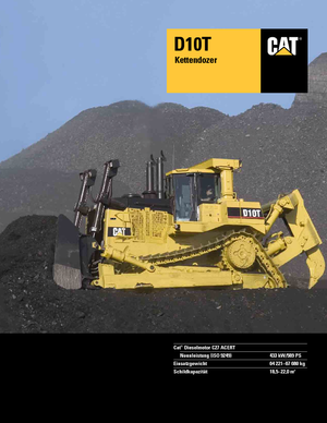 Apripista cingolati Caterpillar D10T