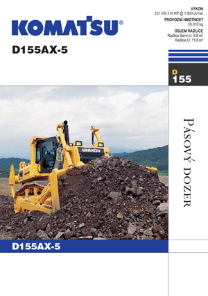 Apripista cingolati Komatsu D155AX-5B
