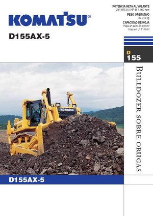 Apripista cingolati Komatsu D155AX-5B