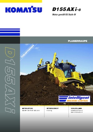 Apripista cingolati Komatsu D155AXi-8E0