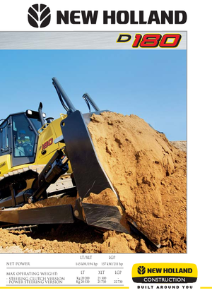 Apripista cingolati New Holland D180B LT