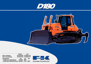 Apripista cingolati Fiat Kobelco D 180 LGP