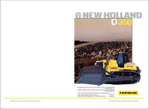 Apripista cingolati New Holland D 350