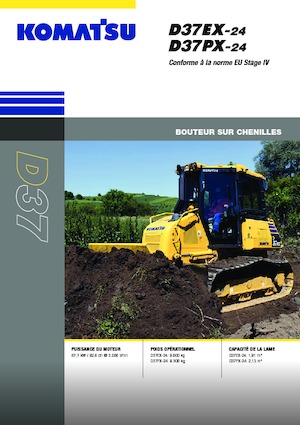Apripista cingolati Komatsu D37PX-24