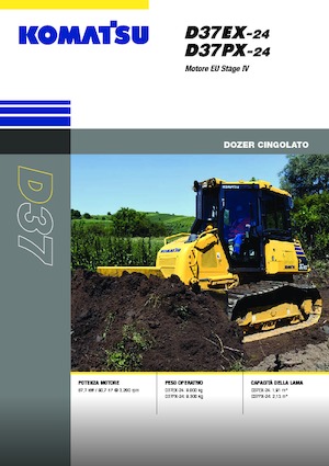 Apripista cingolati Komatsu D37EX-24