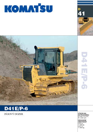Apripista cingolati Komatsu D41P-6