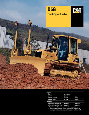 Apripista cingolati Caterpillar D 5 G M