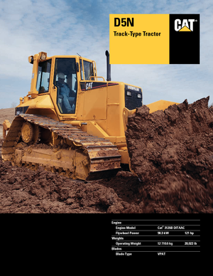 Apripista cingolati Caterpillar D 5 N XLP