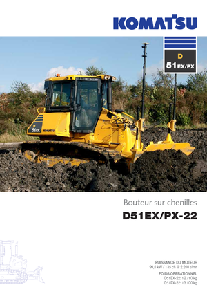 Apripista cingolati Komatsu D51PX-22