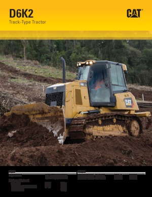 Apripista cingolati Caterpillar D6K2 XL