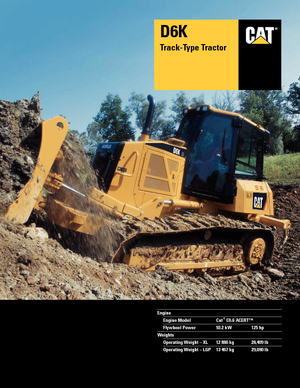 Apripista cingolati Caterpillar D6K LGP