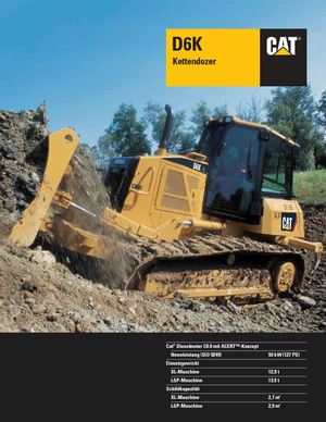 Apripista cingolati Caterpillar D6K LGP