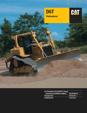 Apripista cingolati Caterpillar D6T LGP
