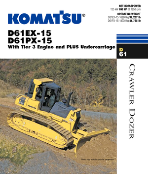 Apripista cingolati Komatsu D61PX-15E0