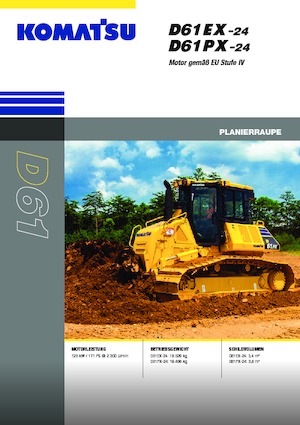Apripista cingolati Komatsu D61EX-24E0