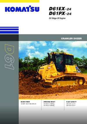 Apripista cingolati Komatsu D61EX-24E0