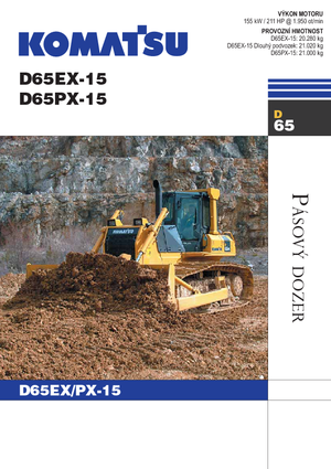 Apripista cingolati Komatsu D65EX-15