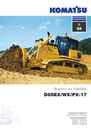 Apripista cingolati Komatsu D65WX-17