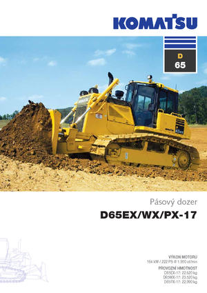 Apripista cingolati Komatsu D65WX-17