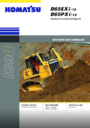 Apripista cingolati Komatsu D65EXi-18