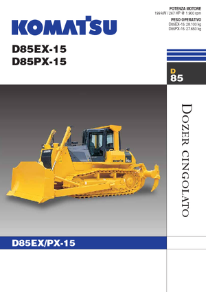Apripista cingolati Komatsu D85EX-15