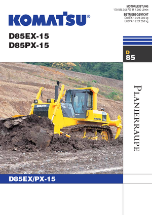 Apripista cingolati Komatsu D85PX-15