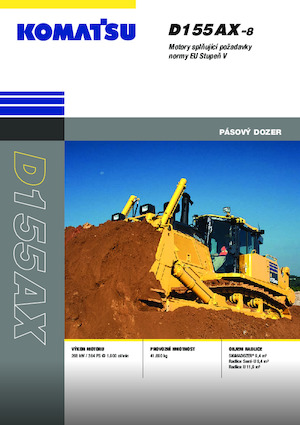 Apripista cingolati Komatsu D155AX-8E0