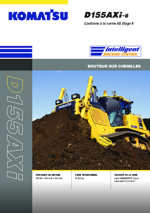 Apripista cingolati Komatsu D155AXi-8E0