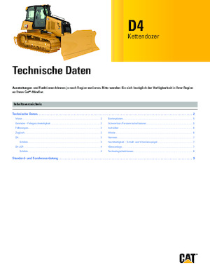 Apripista cingolati Caterpillar D4 XL