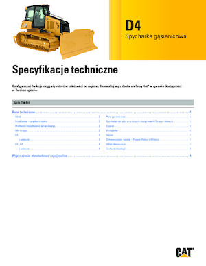 Apripista cingolati Caterpillar D4 XL