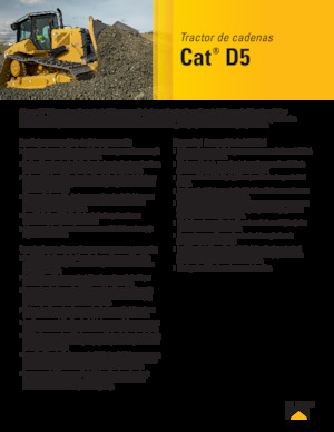Apripista cingolati Caterpillar D5 LPG VPAT