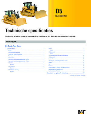 Apripista cingolati Caterpillar D5 LPG VPAT