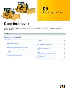 Apripista cingolati Caterpillar D5 LPG VPAT