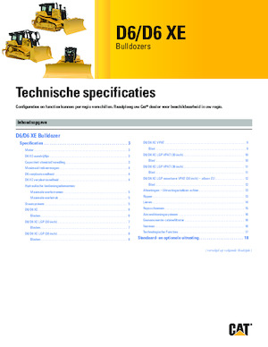 Apripista cingolati Caterpillar D6