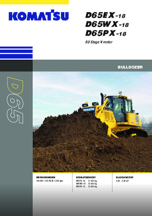 Apripista cingolati Komatsu D65WX-18E0