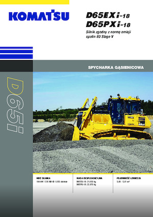 Apripista cingolati Komatsu D65PXi-18E0