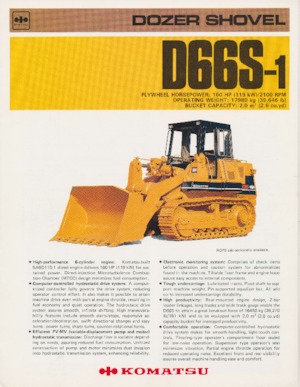 Apripista cingolati Komatsu D66S-1