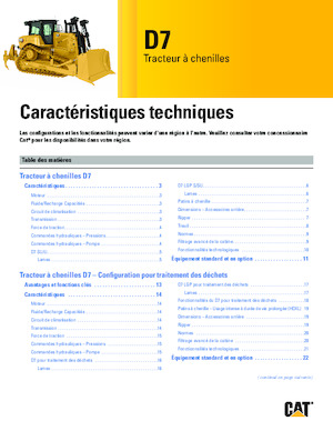Apripista cingolati Caterpillar D7 LGP