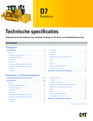 Apripista cingolati Caterpillar D7 LGP