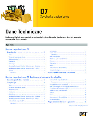 Apripista cingolati Caterpillar D7 LGP