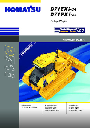 Apripista cingolati Komatsu D71PXi-24E0